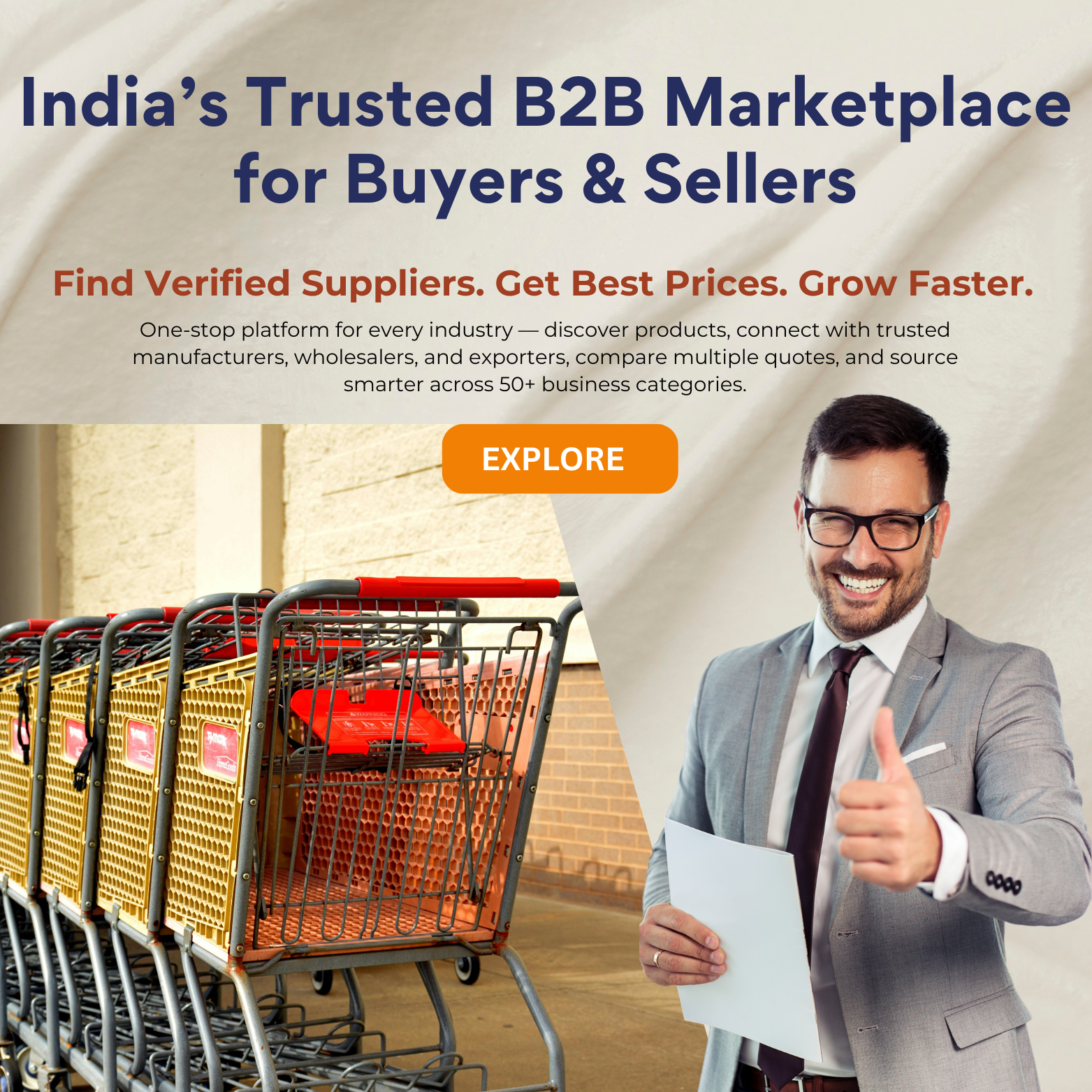 India trusted B2B marketplace for buyers and sellers